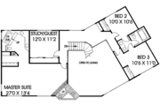 Mediterranean Style House Plan - 4 Beds 3.5 Baths 3264 Sq/Ft Plan #60-956 