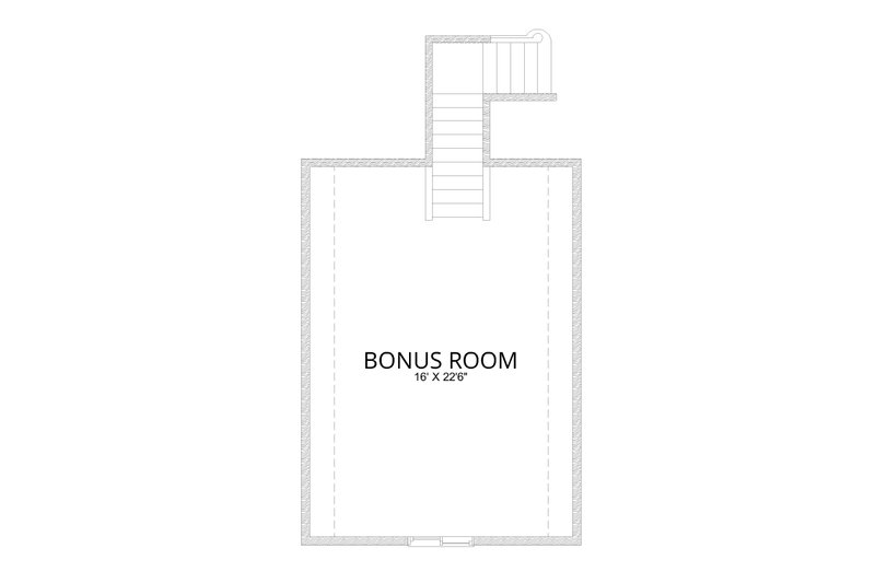 House Design - Floor Plan - Upper Floor for Craftsman House Plan #112-196 - 3 bed, 2 bath