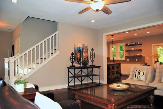 Interior - Family Room 1 for Craftsman House Plan #461-50 - 3 bed, 2.5 bath