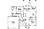 Contemporary Style House Plan - 4 Beds 2.5 Baths 2499 Sq/Ft Plan #455-255 