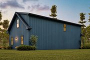Farmhouse Style House Plan - 2 Beds 2 Baths 1056 Sq/Ft Plan #54-670 Exterior 
