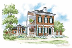 Traditional Exterior - Front Elevation Plan #930-359