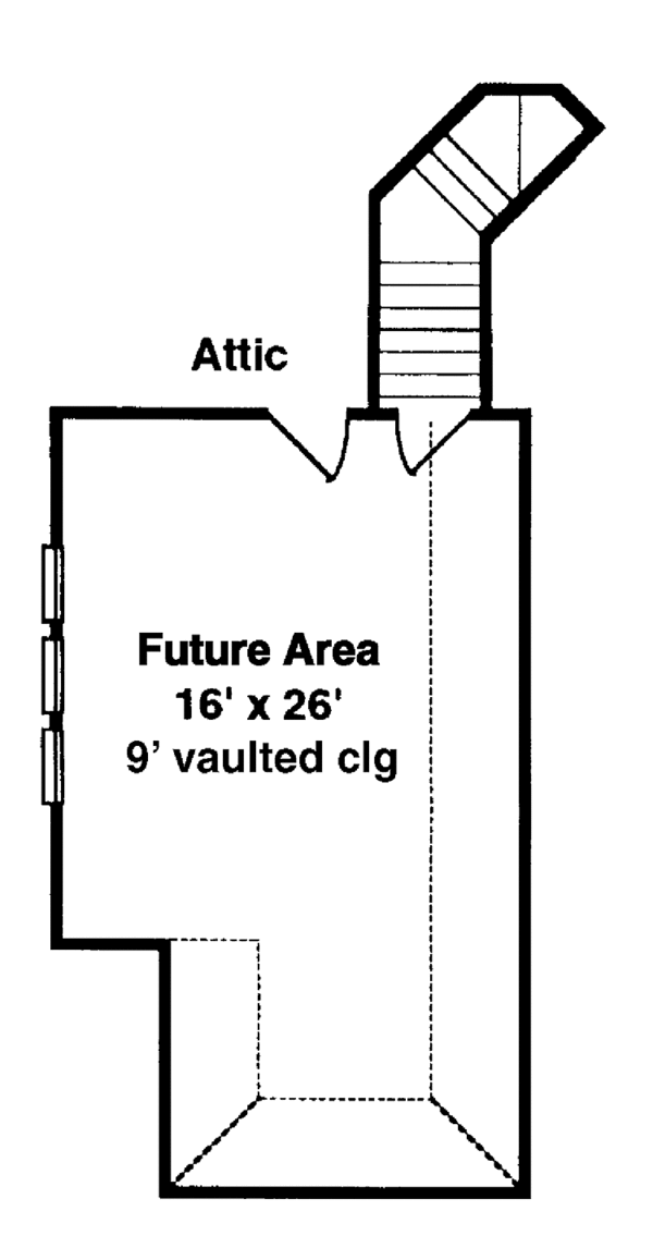 Home Plan - Country Floor Plan - Other Floor Plan #974-41