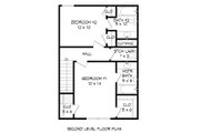 Contemporary Style House Plan - 2 Beds 2.5 Baths 1140 Sq/Ft Plan #932-158 