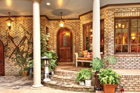 Exterior - Outdoor Living 3 for Mediterranean House Plan #930-70 - 3 bed, 2.5 bath