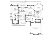Ranch Style House Plan - 2 Beds 2 Baths 2271 Sq/Ft Plan #70-1054 