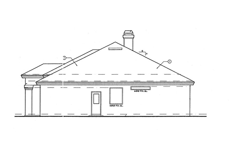 House Blueprint - Floor Plan - Other Floor for Mediterranean House Plan #417-486 - 4 bed, 3 bath