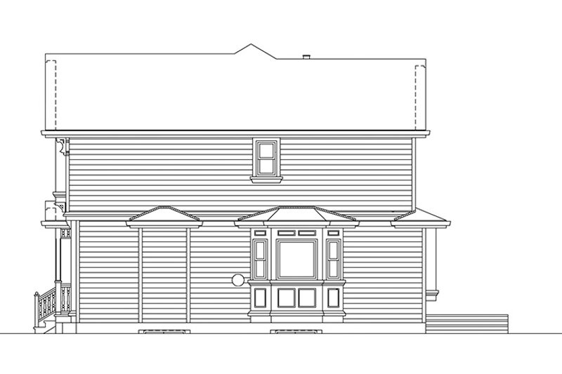 Dream House Plan - Exterior - Other Elevation for Victorian House Plan #47-903 - 3 bed, 2.5 bath