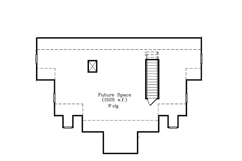 Dream House Plan - Floor Plan - Upper Floor for Classical House Plan #985-3 - 3 bed, 2.5 bath