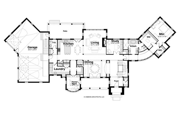 Home Plan - Country Floor Plan - Main Floor Plan #928-265