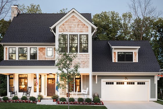 Dream House Plan - Exterior - Front Elevation for Traditional House Plan #928-299 - 3 bed, 3.5 bath
