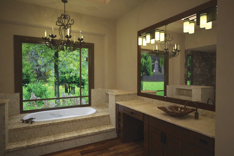 Dream House Plan - Interior - Master Bathroom for Cottage House Plan #120-244 - 3 bed, 4 bath