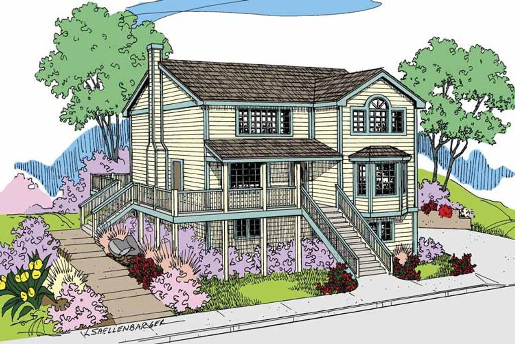 Traditional Style House Plan 3 Beds 2 5 Baths 1801 Sq Ft Plan 60 1009 Builderhouseplans Com Traditional Style House Plan 3 Beds 2 5 Baths 1801 Sq Ft Plan 60 1009 Builderhouseplans Com