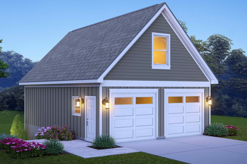 Southern Style House Plan - 0 Beds 1 Baths 1197 Sq/Ft Plan #932-1402 Exterior