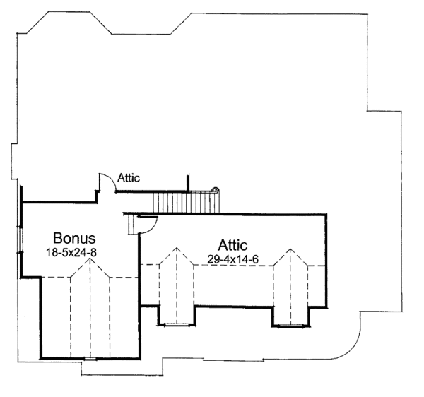 Home Plan - Country Floor Plan - Other Floor Plan #120-200