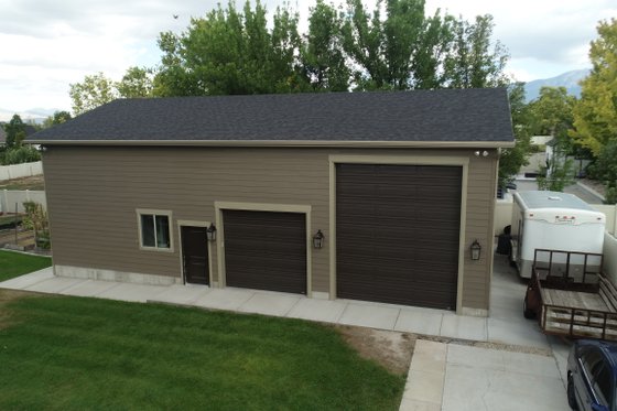 Exterior - Front Elevation 3 for Barndominium House Plan #1060-186 - 2 bed, 1 bath