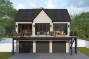 European Style House Plan - 2 Beds 1.5 Baths 1104 Sq/Ft Plan #1060-325 