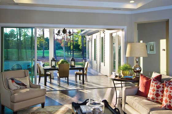 Interior - Family Room 2 for Country House Plan #938-64 - 3 bed, 2.5 bath