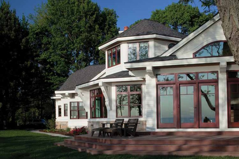 Architectural House Design - Exterior - Rear Elevation 2 for Country House Plan #928-233 - 4 bed, 4 bath