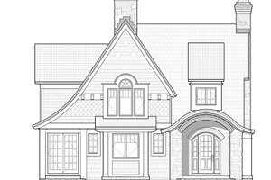 Exterior - Front Elevation 4 for Craftsman House Plan #928-245 - 4 bed, 3 bath