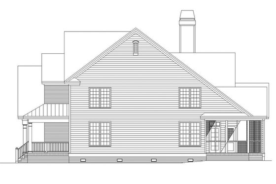 Exterior - Other Elevation for Traditional House Plan #929-805 - 4 bed, 3.5 bath