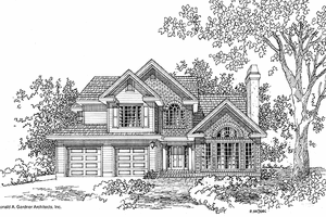 Traditional Exterior - Front Elevation Plan #929-389