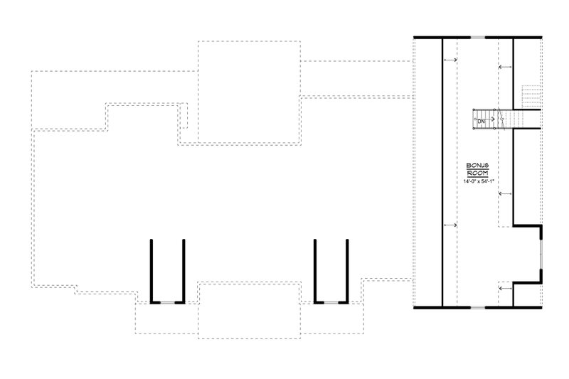 Dream House Plan - Floor Plan - Upper Floor for Ranch House Plan #1064-506 - 3 bed, 3.5 bath