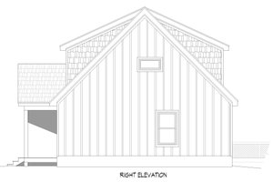 Exterior - Other Elevation 1 for Country House Plan #932-771 - 3 bed, 2.5 bath