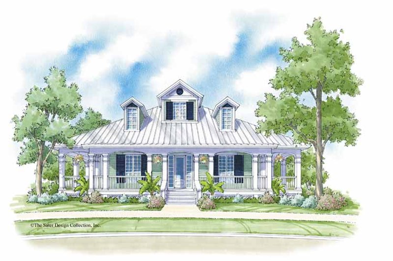 Home Plan - Traditional Exterior - Front Elevation Plan #930-399