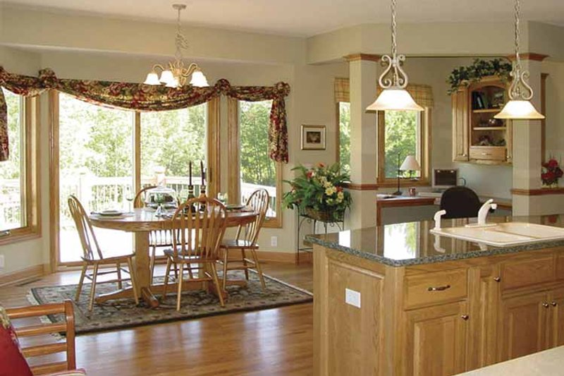 House Blueprint - Interior - Kitchen 1 for Prairie House Plan #320-995 - 3 bed, 2.5 bath