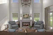 Colonial Style House Plan - 2 Beds 2.5 Baths 1695 Sq/Ft Plan #455-461 