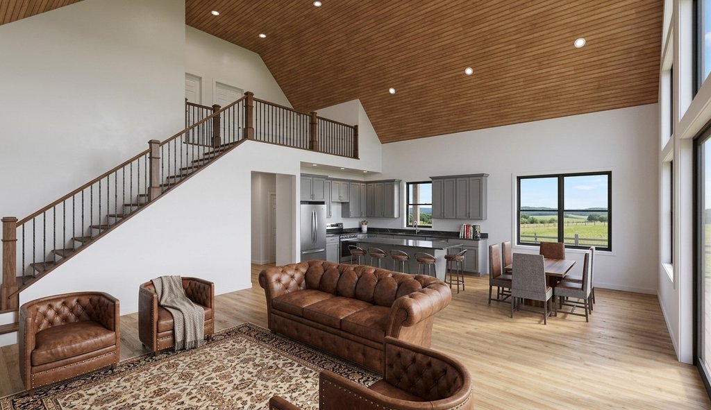 Interior - Kitchen for Country House Plan #1089-75 - 4 bed, 2 bath