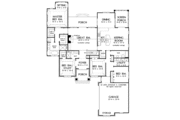 Traditional Style House Plan - 4 Beds 3 Baths 2641 Sq/Ft Plan #929-788 