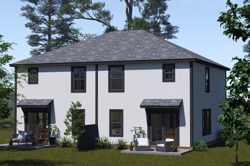 House Plan Design - Exterior - Other Elevation for Cottage House Plan #513-2370 - 3 bed, 2.5 bath