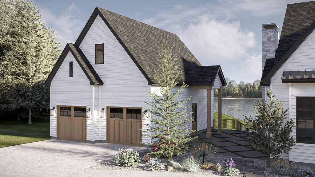 Exterior - Other Elevation 5 for Traditional House Plan #455-787 - 4 bed, 4 bath