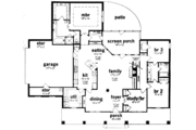 Southern Style House Plan - 3 Beds 2.5 Baths 2127 Sq/Ft Plan #36-342 