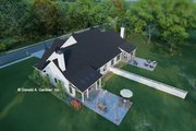 Farmhouse Style House Plan - 4 Beds 4.5 Baths 2864 Sq/Ft Plan #929-1189 