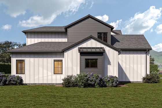 Exterior - Other Elevation for Farmhouse House Plan #1112-10 - 5 bed, 4 bath
