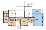 European Style House Plan - 5 Beds 5.5 Baths 5813 Sq/Ft Plan #923-185 