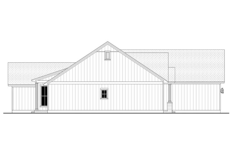 Architectural House Design - Exterior - Other Elevation for Ranch House Plan #430-287 - 3 bed, 2.5 bath