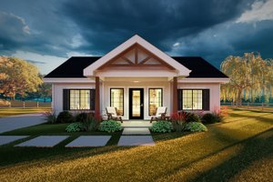 Exterior - Other Elevation for Farmhouse House Plan #126-295 - 1 bed, 1 bath