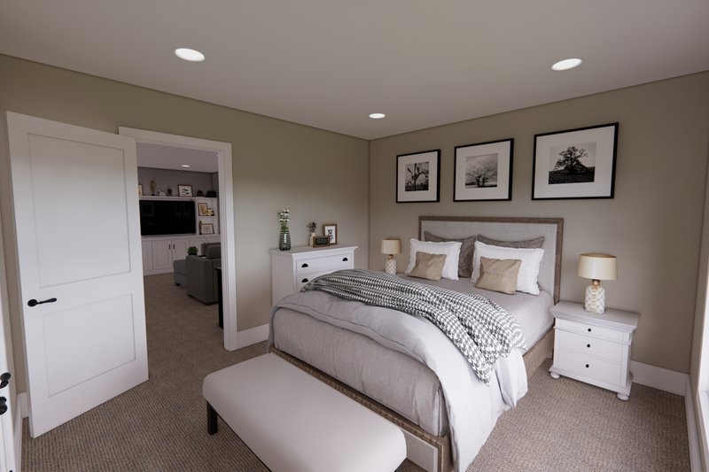 Dream House Plan - Interior - Bedroom 1 for Traditional House Plan #51-1323 - 4 bed, 3 bath