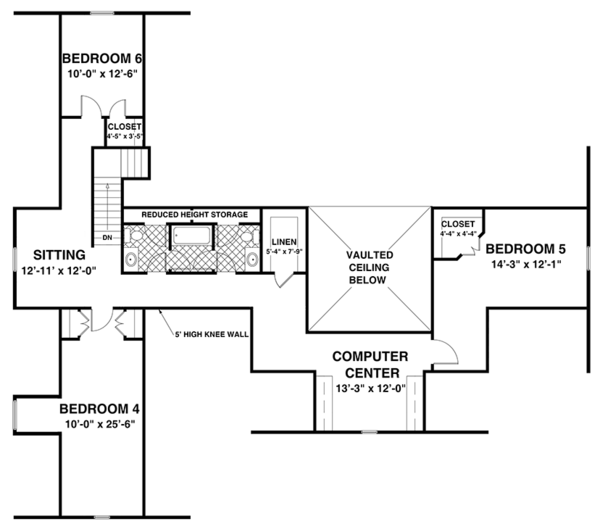 Dream House Plan - Ranch Floor Plan - Other Floor Plan #56-696