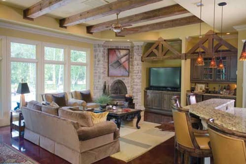 Home Plan - Photo 4 for European House Plan #17-628 - 3 bed, 3.5 bath