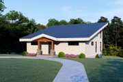 Modern Style House Plan - 2 Beds 2.5 Baths 2202 Sq/Ft Plan #932-739 