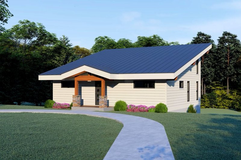 House Plan Design - Photo for Modern House Plan #932-739 - 2 bed, 2.5 bath