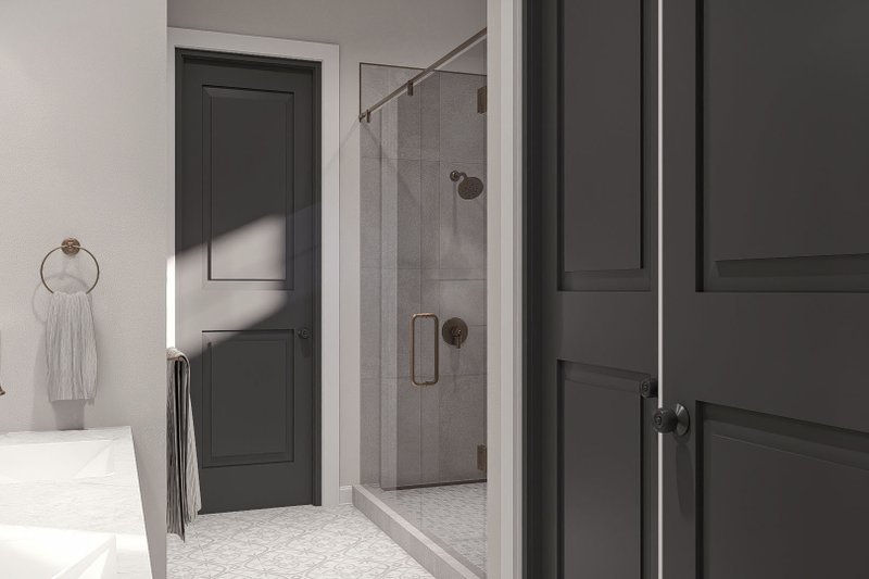 Architectural House Design - Interior - Master Bathroom 1 for Cottage House Plan #455-778 - 3 bed, 2.5 bath