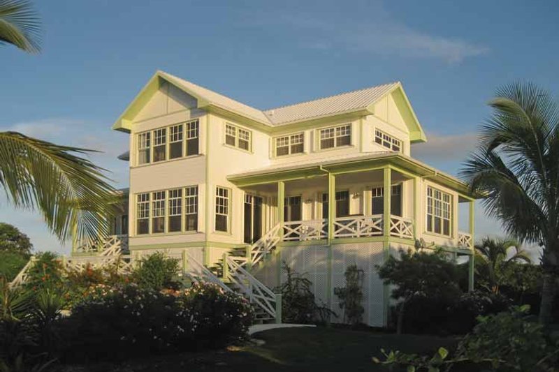 Architectural House Design - Exterior - Rear Elevation 1 for Country House Plan #928-57 - 4 bed, 4.5 bath