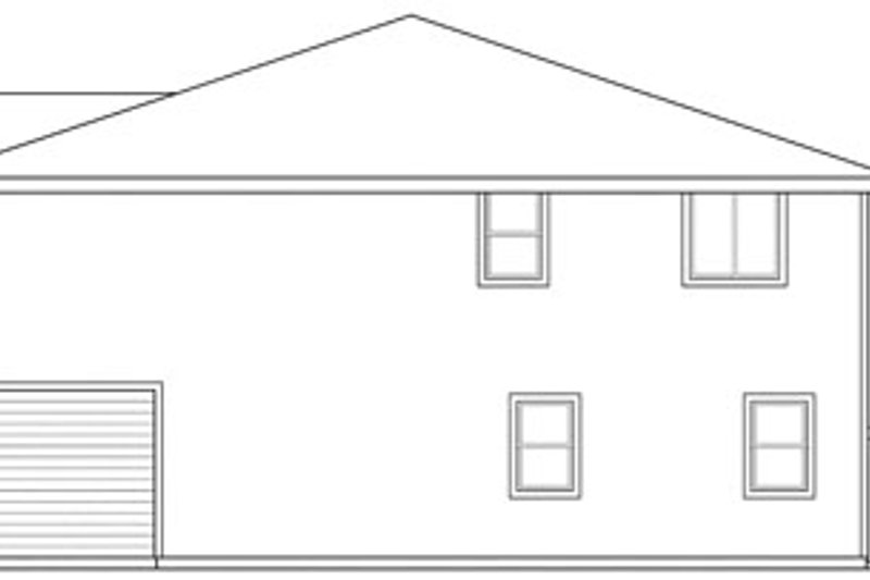 Home Plan - Exterior - Other Elevation 1 for Traditional House Plan #124-816 - 8 bed, 5 bath