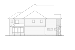 Exterior - Other Elevation 1 for Craftsman House Plan #132-490 - 4 bed, 5 bath